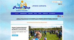 Desktop Screenshot of powercup.info
